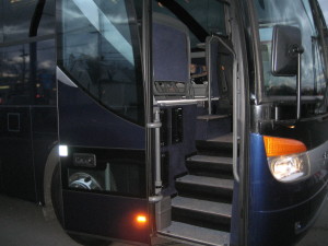 luxury charter buses